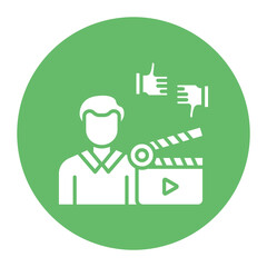 Film Critic Male Icon