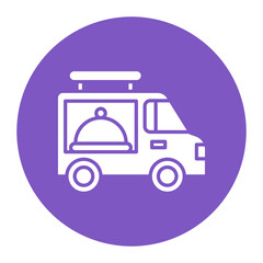 Food Truck Catering Icon