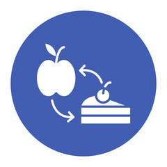 Food Substitution Icon