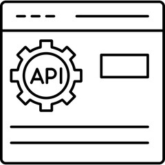 Api Management  SVG Icon