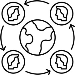 Network Communication   SVG Icon