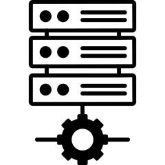 Data Center   SVG Icon