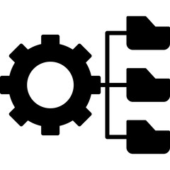 Data Management  SVG Icon
