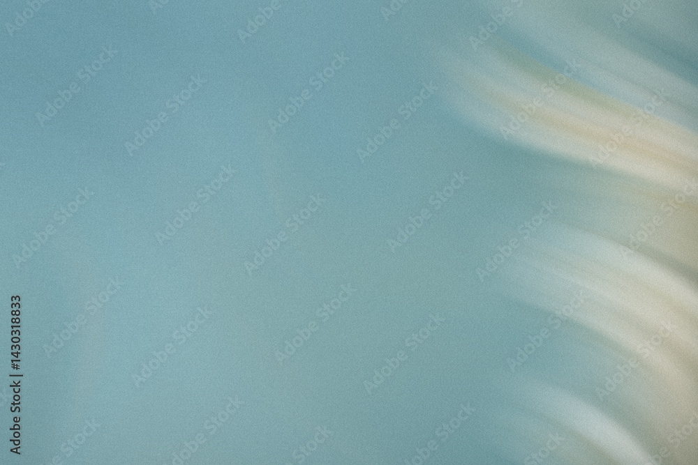 Poster a soft blend of blue and beige colors creates a serene and calming abstract background design elemen