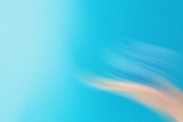 A soft gradient background with a subtle blend of turquoise and peach colors creating a dreamy aesthetic