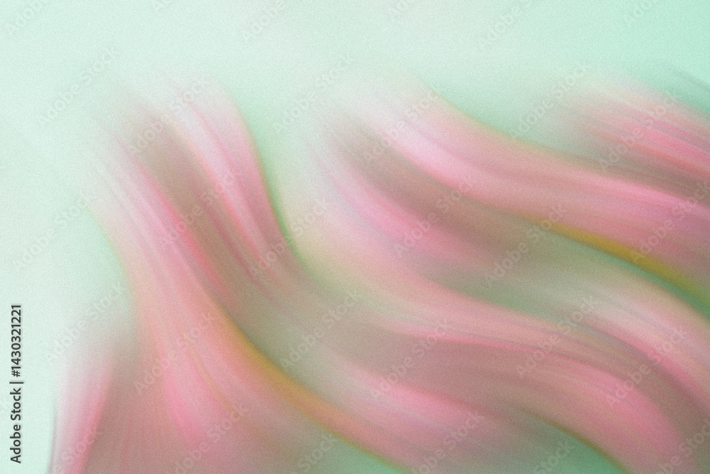 Canvas Prints abstract blurred image featuring shades of pink green and white creating a soft dreamy background ef