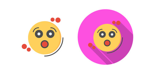 Surprised Vector Icon