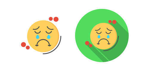 Unhappy Vector Icon