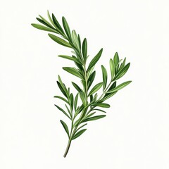 Fototapeta premium rosemary on a wooden background