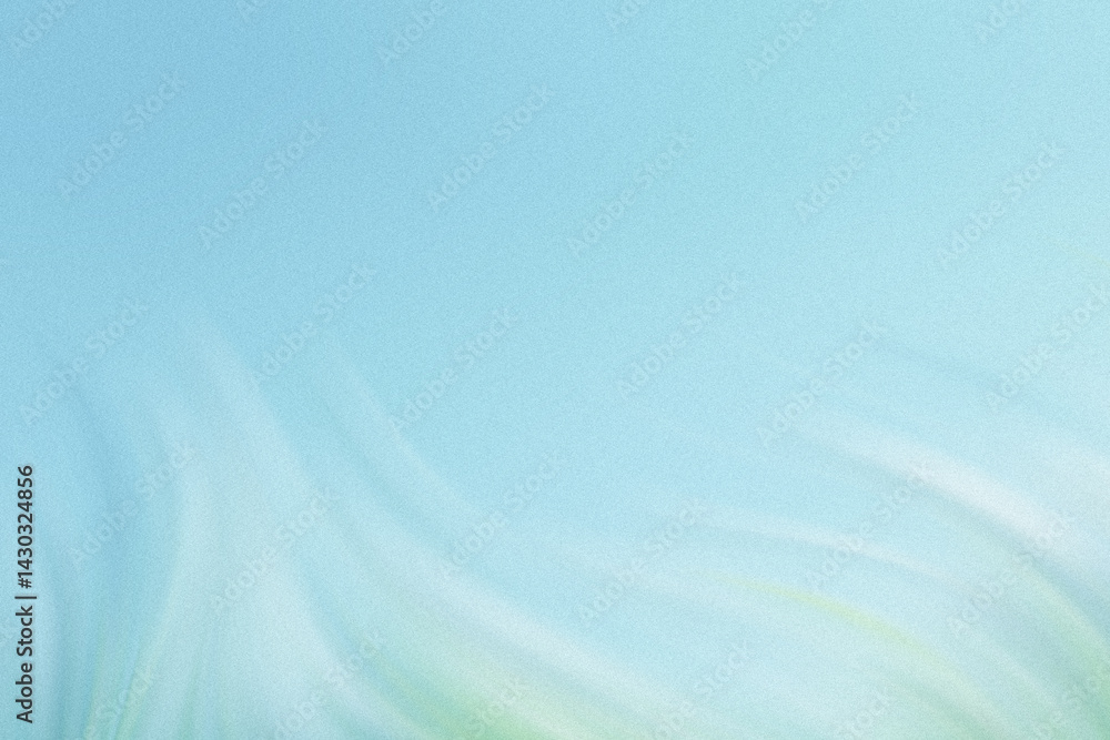 Aufkleber a soft pastel gradient background with shades of blue green and yellow creating a calming and ethere