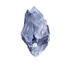 Obraz premium Abstract Ice Crystal Glacial Formation Close-Up