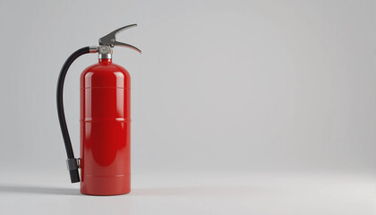 Fototapeta premium Red Fire Extinguisher