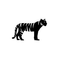 Obraz premium tiger vector illustration