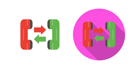 Phone Call Vector Icon