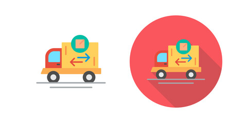 Delivery Truck Vector Icon