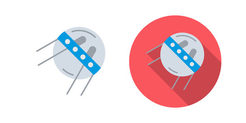 Sputnik Vector Icon