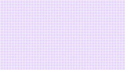 Purple and white plaid fabric texture background. Plaid checkered seamless pattern.
