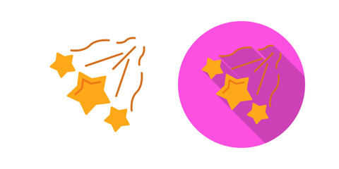 Falling Stars Vector Icon