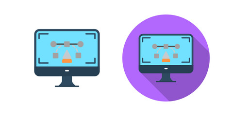 Desktop Vector Icon