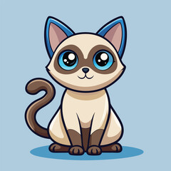 Cute cartoon cat