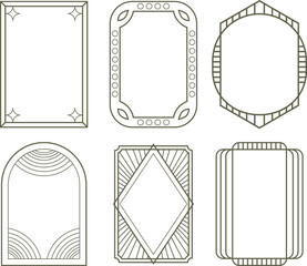 フラットフレーム枠セット
