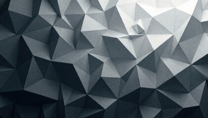 Fototapeta premium Subtle grayscale triangle pattern, minimalist design, modern, repeating, simple