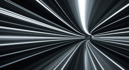 Fototapeta premium Abstract tunnel motion blur background