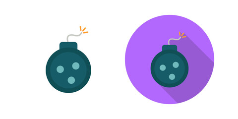 Bomb Vector Icon