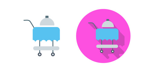 Room Service Vector Icon