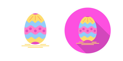 Easter Egg Vector Icon