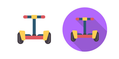 Hoverboard Vector Icon