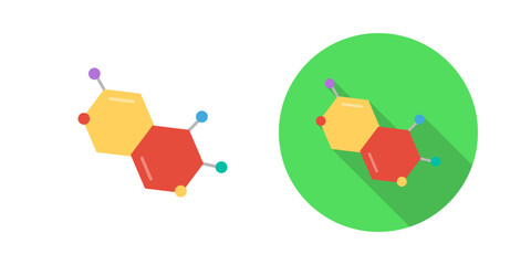 Molecule Vector Icon