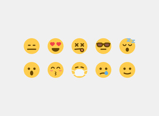 Emoji Icons Set