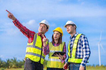 With safety gear and confident attitudes, the engineering team reflects the strength of the...