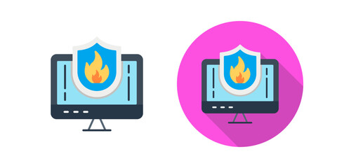 Firewall Vector Icon