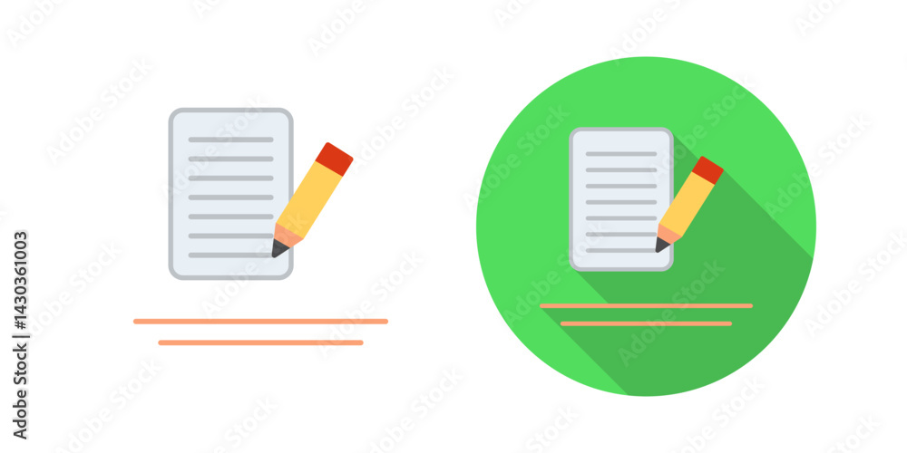 Canvas Prints edit vector icon