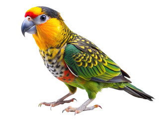 Fototapeta premium colorful parrot isolated on white