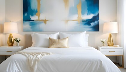 interior modern design room 3d
