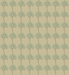 seamless pattern with flowers, seamless geometric pattern, Seamless background with green leaves