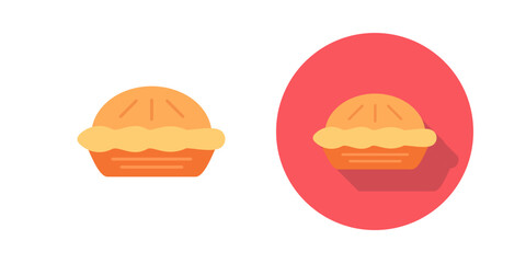 Pie Vector Icon