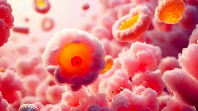 Rock Candy, Sugar particles, Crystal formation. Sweet science. Solids dissolve in warm solution. Crystal growth affects sweetness perception. Sugar structures enhance visual appeal.