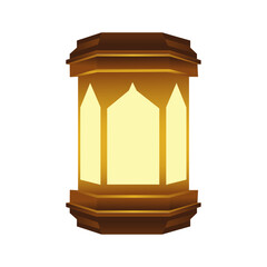 Simple Editable Islamic Lantern