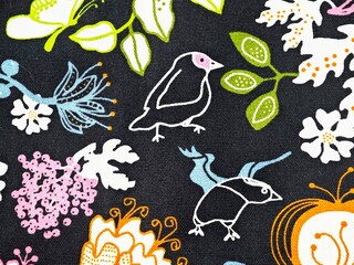 seamless pattern with birds