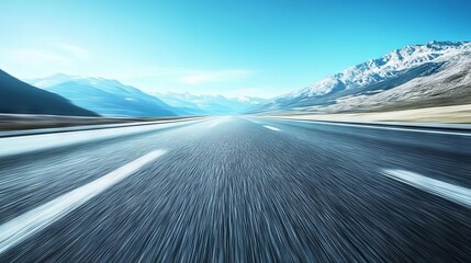 road in mountains