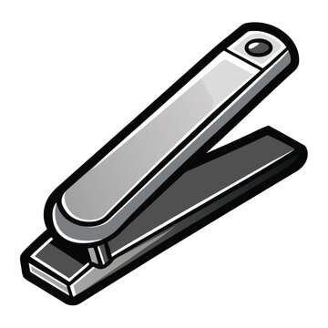 recommend clip art: Nail clipper Vector illustration
