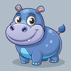 Cartoon Hippo