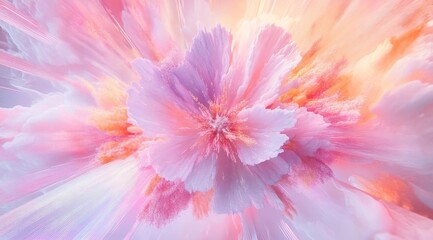 Obraz premium pink flower background