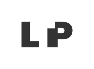 LTP logo design. Initial letter L T P bold font style for tech startups, consulting, corporate branding. Creative company name, headlines typography identity, trendy logotype.