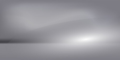 Empty grey studio background. Limbo dark bg. Product studio room. Limbo dark background. Abstract 3d backdrop for presentation. Minimal wall scene