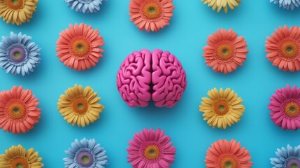 The concept of World Mental Health Day emphasizes psychology, mental health care, and awareness, while promoting mind wellness and the importance of mental well-being in daily life